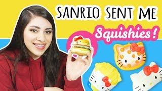 Sanrio Sent Me Squishies?! | My First Squishy Package