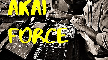 Akai Force Live Hip hop | HOLD | Mpc X workflow with External Gear