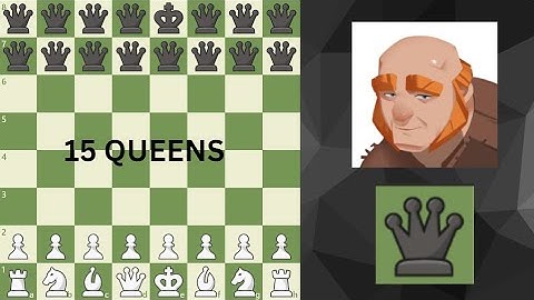 Chess.com Giant bot but it has 15 queens