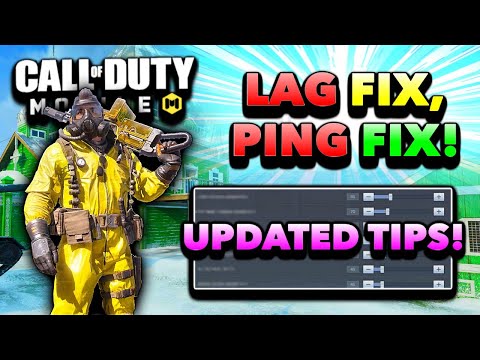 How to FIX LAG + PING in COD Mobile 2021! (MAX FPS Tips and Tricks)