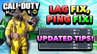 How to FIX LAG + PING in COD Mobile 2021! (MAX FPS Tips and Tricks)