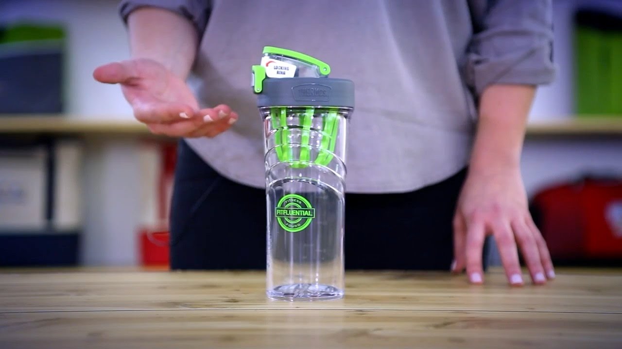 thermos shaker bottle