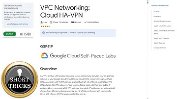 VPC Networking: Cloud HA-VPN | #GSP619 | #qwiklabs | #arcade | #solution | #qwiklabsarcade2025
