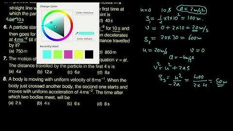 NEET DC Pandey 1D motion CP3-4a