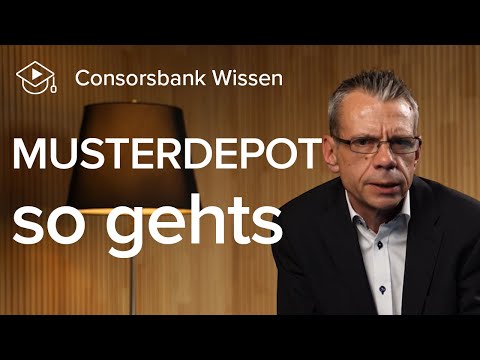 Das neue Musterdepot - so geht's!