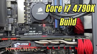 intel Core i7 4790K ASUS Z97-PRO WiFi ac GTX 1080 GAMING X PC NZXT Build