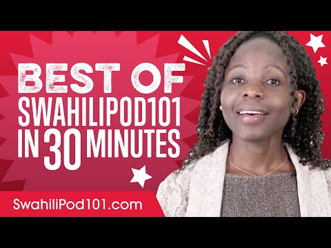 Learn Swahili with the Best of SwahiliPod101