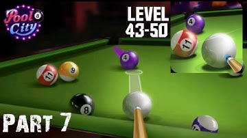 Pooking-Billiards City - Gameplay Walkthrough Part 7- Tutorial: Level 43-50 (iOS, Android)