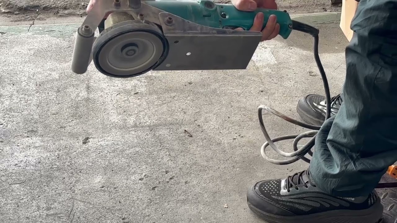 makita マキタ 110mmコンクリートカンナ モデル：PC1100 簡易動作確認