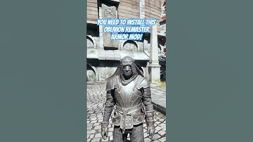 This Oblivion Remastered Armor Mod is Amazing!
