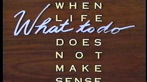 What To Do When Life Doesn't Make Sense - Fr Bened...