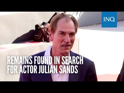 Remains found in search for actor Julian Sands