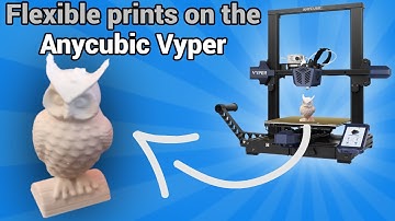 Anycubic Vyper - Flexible filament - Timelapse