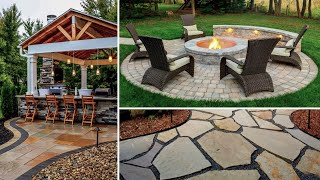 Landscape Design, 50 Beautiful Backyard Paver Patio Ideas! by RunmanReCords Design 1,092 views 1 month ago 7 minutes, 5 seconds
