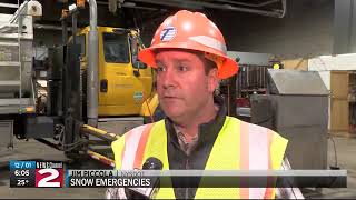snow emergencies throughout Oneida county