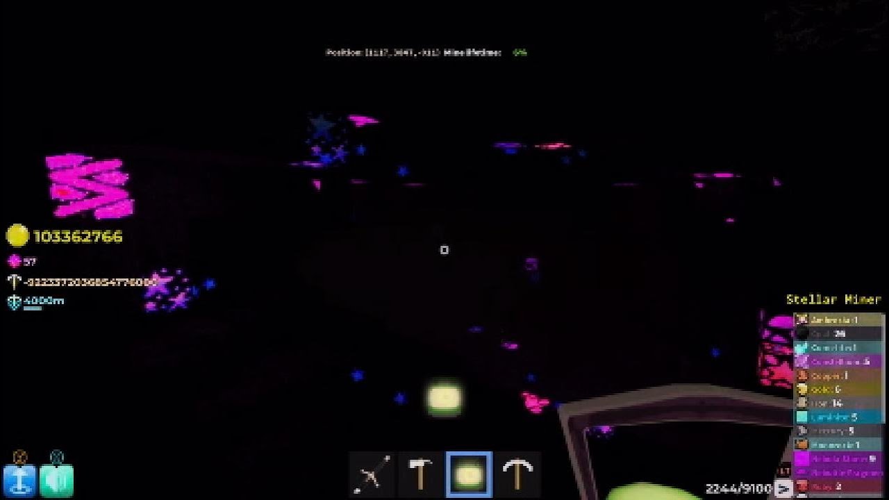 Silverite Mines: The Void Update [Update 9 Part 2] - New Layers and pickaxes.