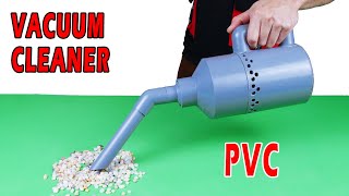 Make Vacuum Cleaner with DC motor and PVC pipe