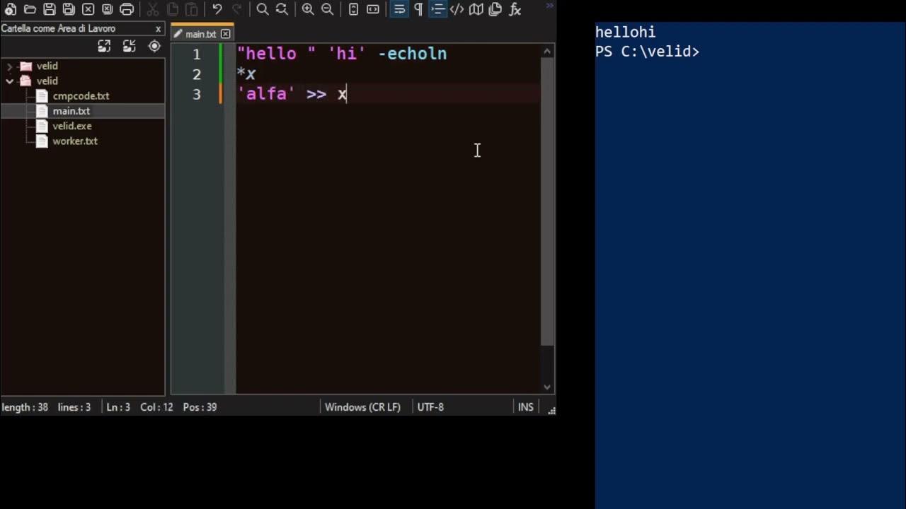 I invented my own programming language - Velid.pro - YouTube