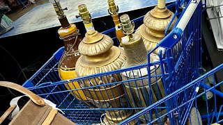 1 thrift and 10 lamps VINTAGE LAMP SCORE