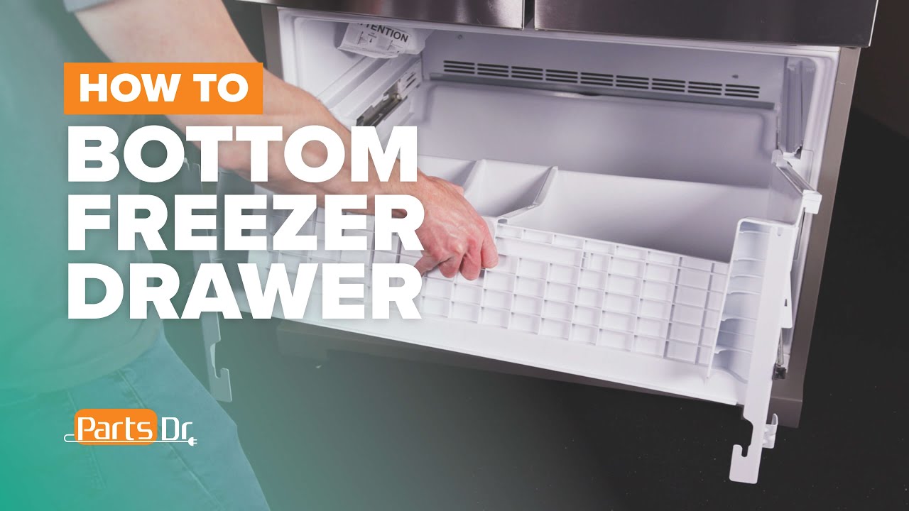 How To Clean The Whirlpool Freezer Drawer  