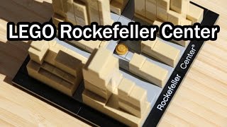 LEGO Architecture: REVIEW „Rockefeller Center“ Set 21007