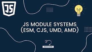 Javascript Modules Formats Demystified: ESM, CJS, UMD, and AMD Explained | Javascript Modules system