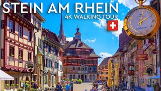 Stein am Rhein, Switzerland - 4K Walking Tour With Captions and Surrounding Sound [4k UltraHD 60fps]