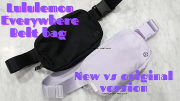 LULULEMON EVERYWHERE BELT BAG -  Updated vs Original Version - First Impression - Reveal/Differences