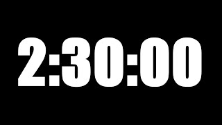 2 HOUR 30 MINUTE TIMER • 150 MINUTE COUNTDOWN TIMER ⏰ LOUD ALARM ⏰