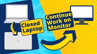 How to close your Laptop and still work on the Monitor | Windows | 2024 by Teacher & Student 28,454 views 9 months ago 2 minutes, 29 seconds