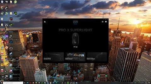 Logitech SuperLight firmware update (wireless not working fix) No second mouse needed. DISCRIPTION