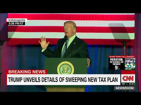 Trump: I'm very good at cutting taxes