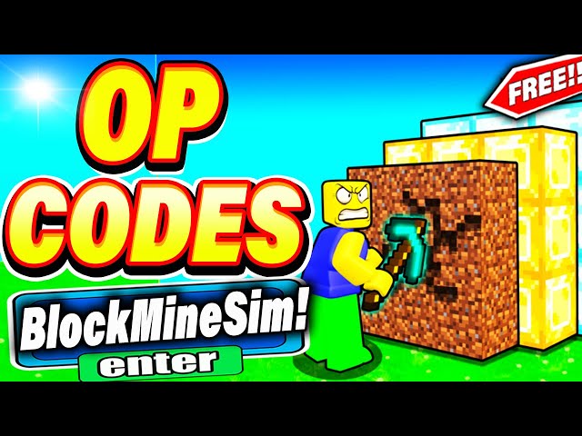 Mine Blocks Simulator - Roblox