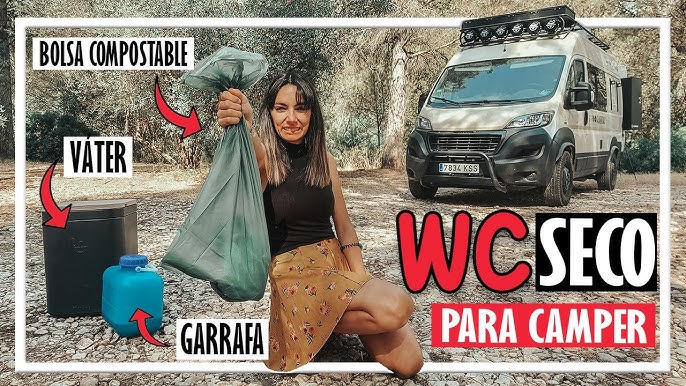 Las curiosidades que esconde el WC quimico de un vehículo camper