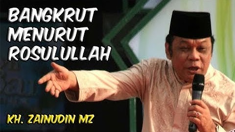 Ceramah Pendek Ramadhan - Orang yang Bangkrut menurut Rasulallah