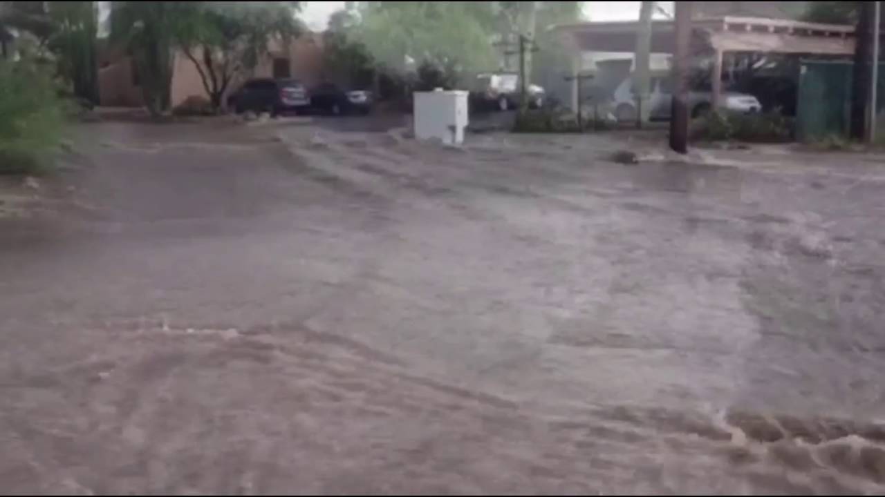 Rainy streets around Tucson YouTube