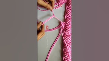 Macrame Toran Tutorial 😍 | Part 4 #shorts #short #diy #macrame #macrametutorial #onestopcreativity