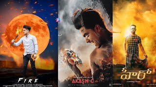Fire Concept Photo Editing Tutorial in Picsart | Fire Photo Editing - KR Editing screenshot 3