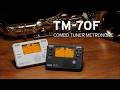 【TM 70F】チューナーとメトロノームを一体化!