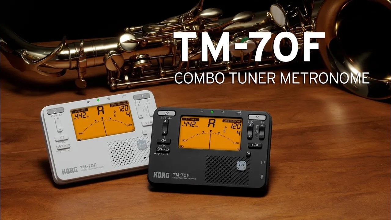 【TM 70F】チューナーとメトロノームを一体化!