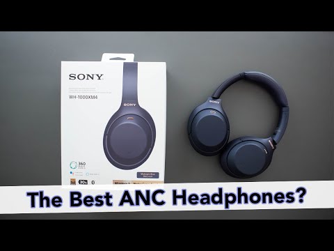 Unboxing the Sony WH-1000XM4 Headphones  Midnight Blue     Great Product  Horrible Name   