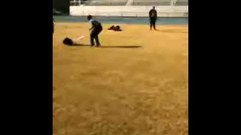 PARACHUTE BACK PEDALING DB DRILL VIDEO