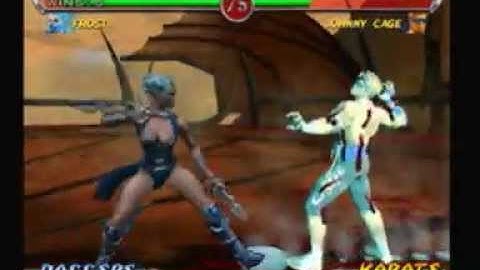 MK Deadly Alliance runthrough with Frost part 1