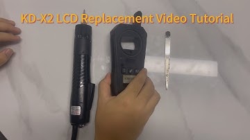 KEYDIY KD-X2: Replacing the LCD Display