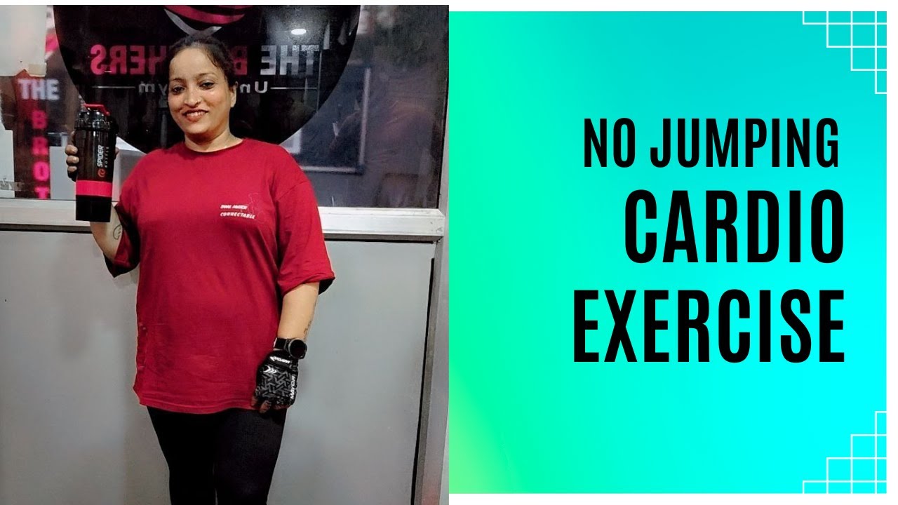 No Jumping Cardio Exercise Cardio Exercise at Home without Equipment