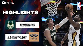 MILWAUKEE BUCKS - NEW ORLEANS PELICANS | 29.03.2024 | HIGHLIGHTS NBA 23\/24