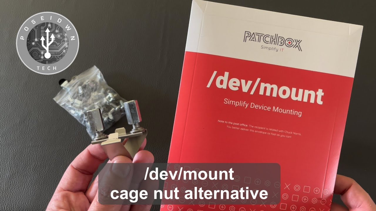 PATCHBOX /dev/mount - An alternative to cage nuts - YouTube