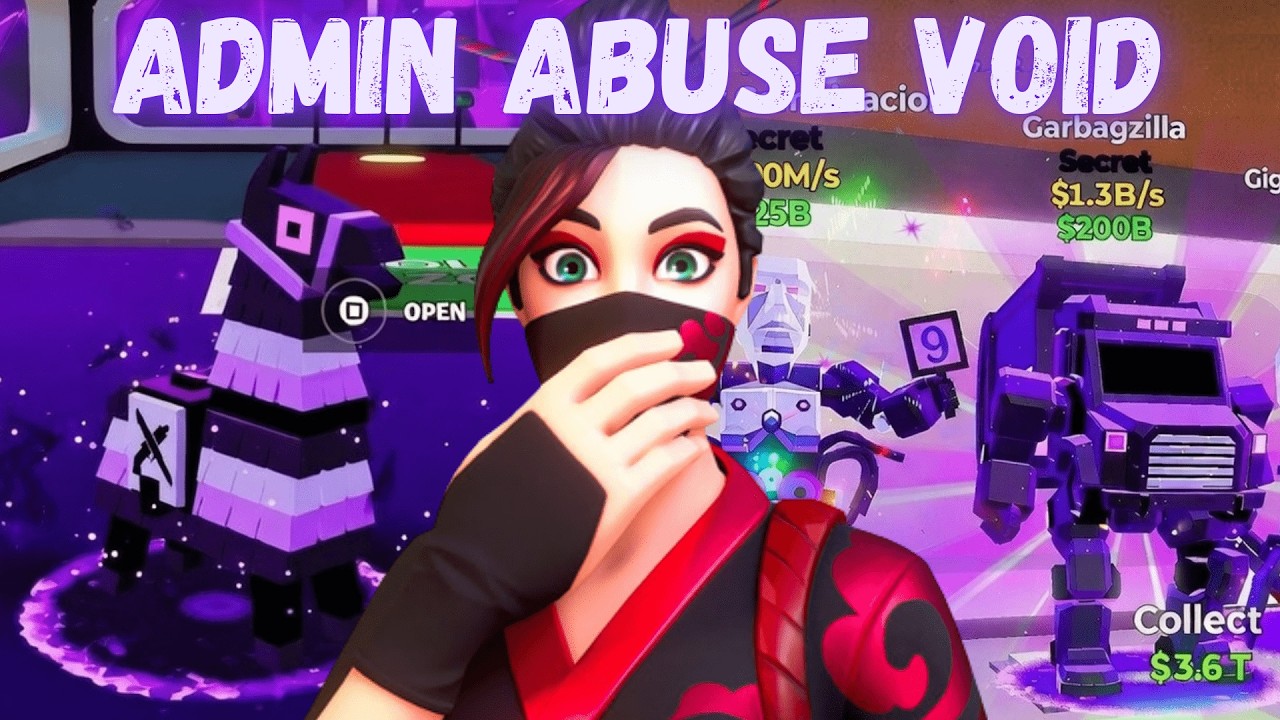 MON ADMIN ABUSE VOID !!! 😨 WTFF MA MACHINE