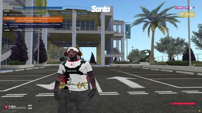 Como mudar gamma no beta do fivem #gta #gta5 #fivem #santagroup #gtarp