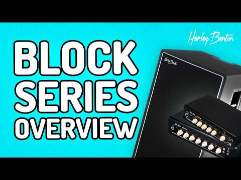 Harley Benton - NEW BASS AMPS - Introducing the Block Series